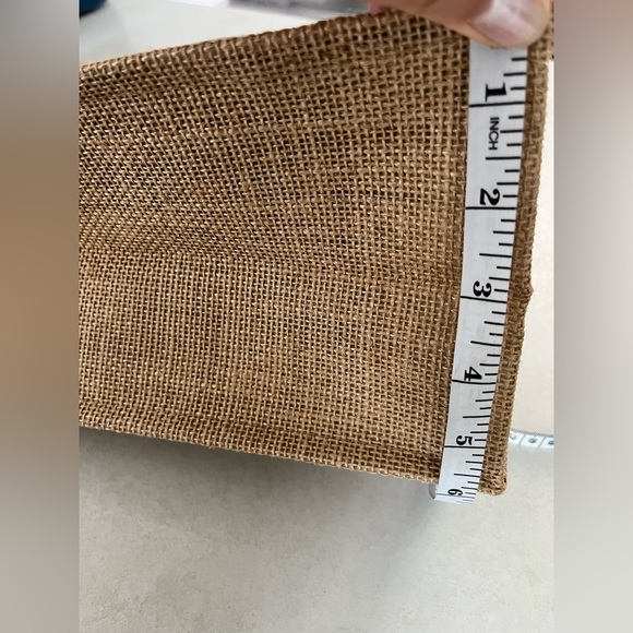 Las Vegas Hello Weekend/ Burlap tote bag/ Water resistant - Picture 7 of 8